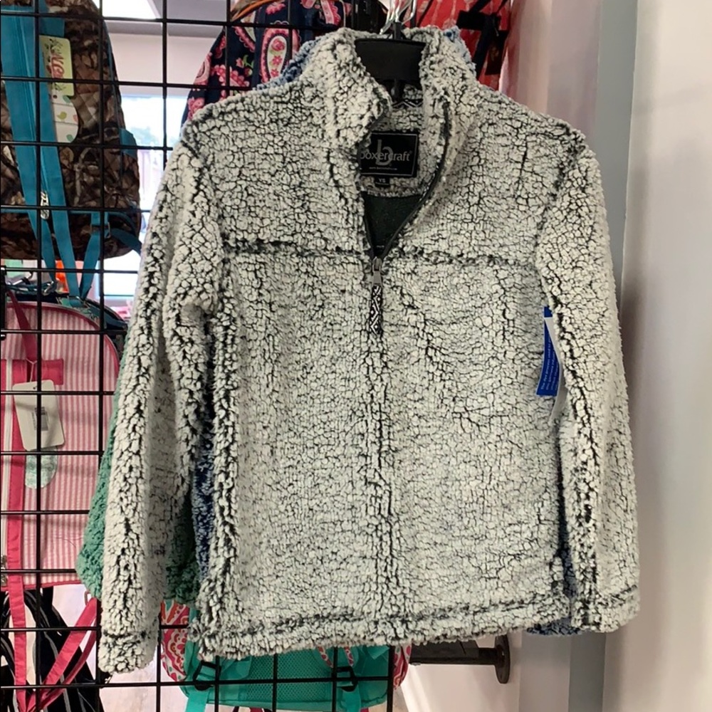 Boxer craft Sherpa pullover